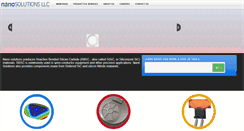 Desktop Screenshot of nanosolutionsllc.net